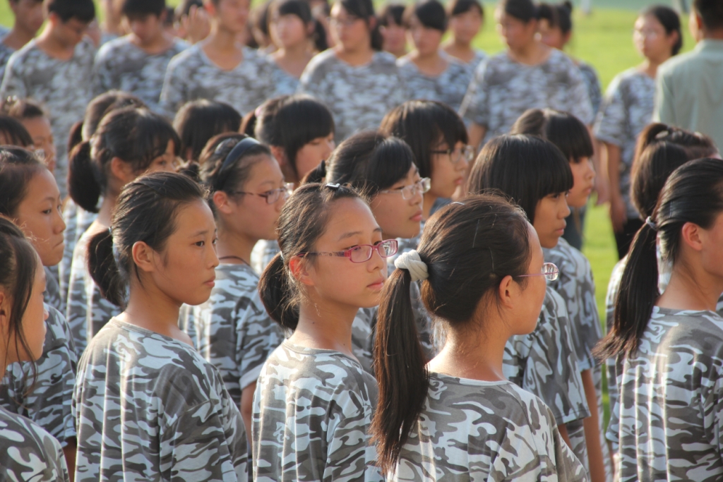 2012高一新生军训